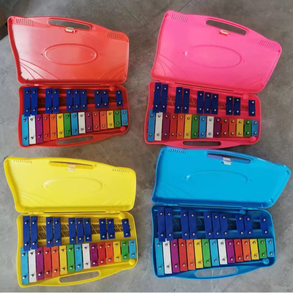 Plastic Box Hand-held Piano - Children's Musical Instrument - Plastic and Metal