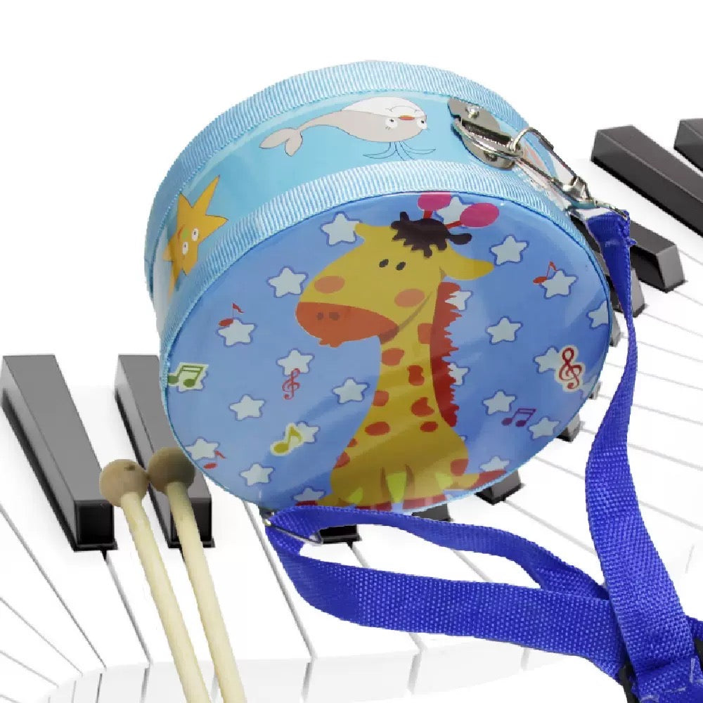 Cartoon Drum - Children's Musical Instrument - Wooden