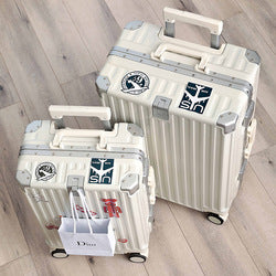 Travel Suitcase with Cup Holder - 20 Inch