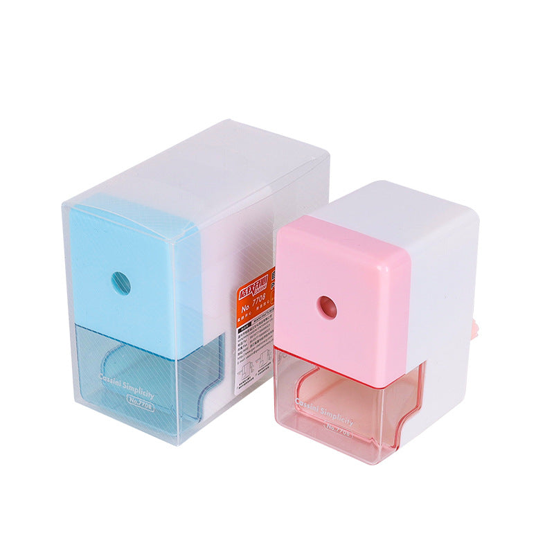 Manual Pencil Sharpener with Automatic Lead Feed