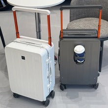 Carry - On Suitcase with Cup Holder - 20 Inch