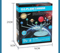 Eight Planets Solar System Model Celestial Instrument DIY Science Experiment Educational Children's Toy Set