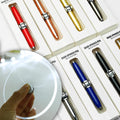 Glowing Flashing Light Finger Stress-Relief Metal Rotating Fidget Spinner Pen