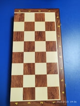 High-end Solid Wood Chess Set Large Children's Wooden Folding Chessboard for Official Chess Competitions