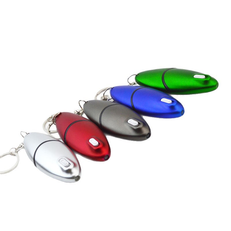 Oval Screwdriver Tool Pen Multi-Function Keychain LED Light Pen