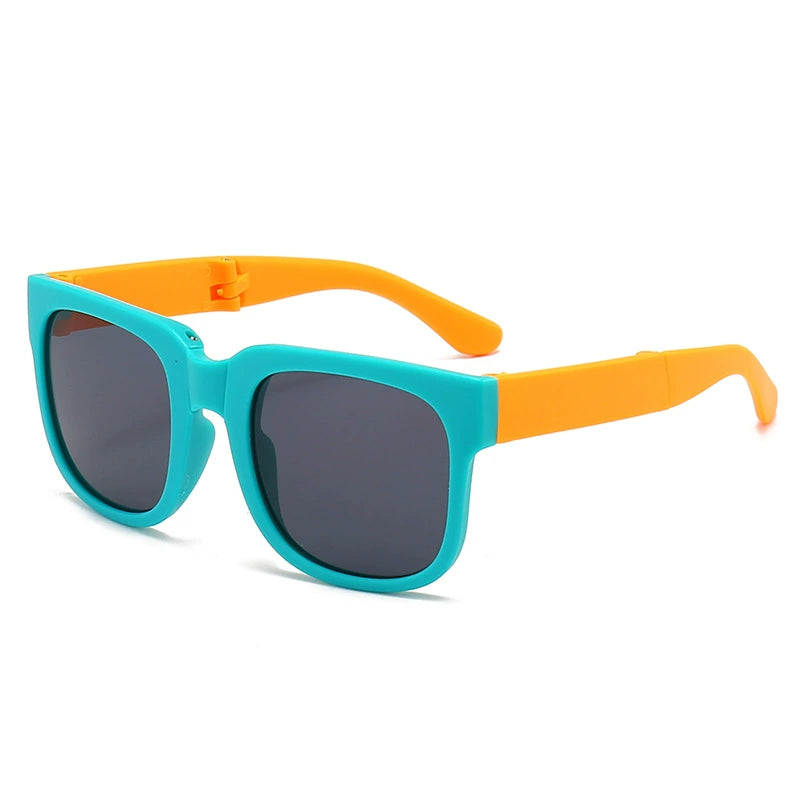 Super Flexible Foldable Kids Sunglasses – Ultimate Eye Protection in Your Pocket!