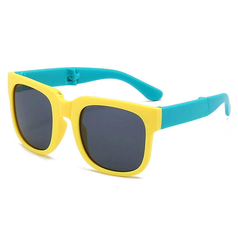 Super Flexible Foldable Kids Sunglasses – Ultimate Eye Protection in Your Pocket!