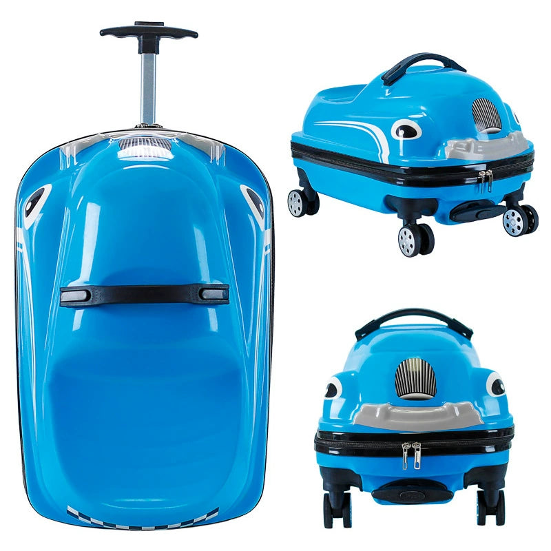 Colorful Kids Ride - On Suitcase