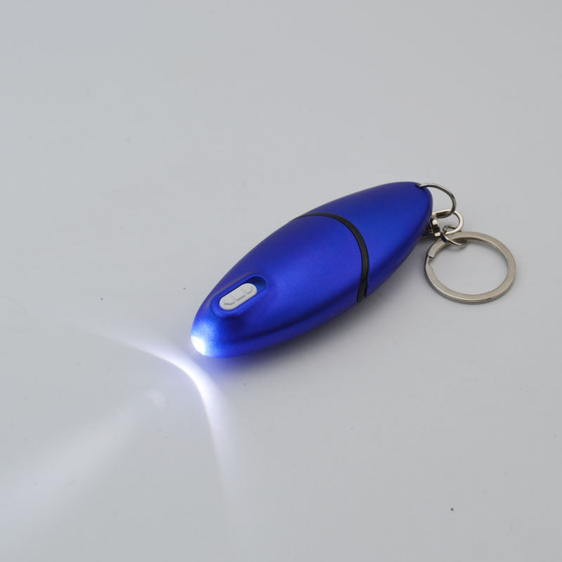 Oval Screwdriver Tool Pen Multi-Function Keychain LED Light Pen