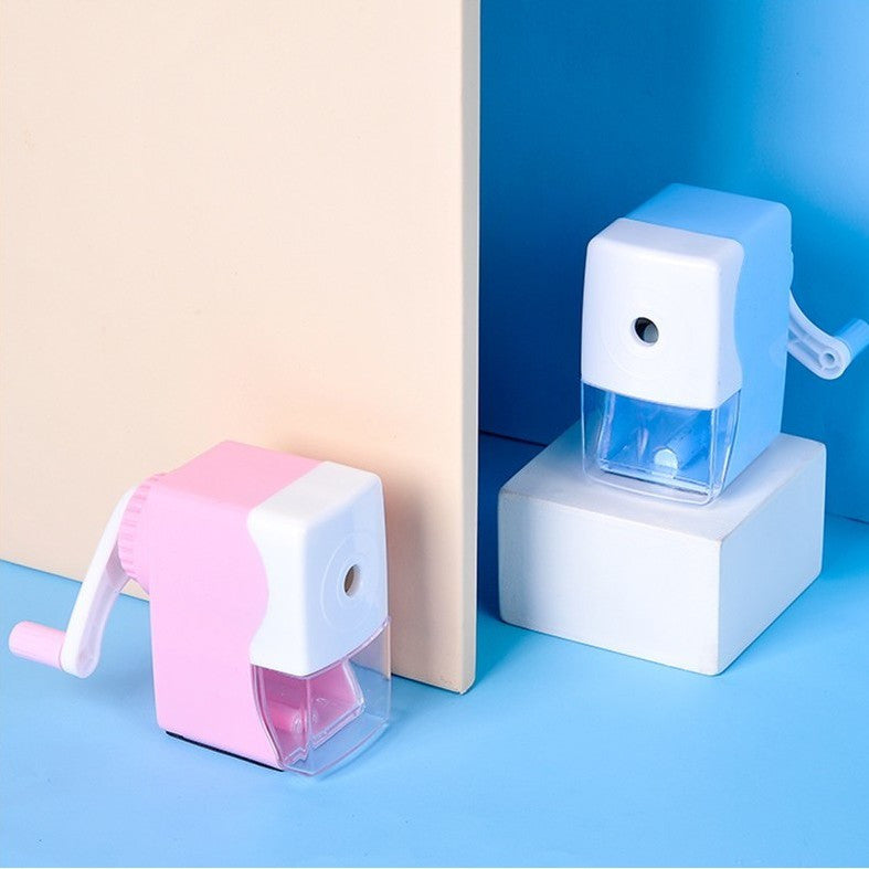 Manual Pencil Sharpener with Automatic Lead Feed