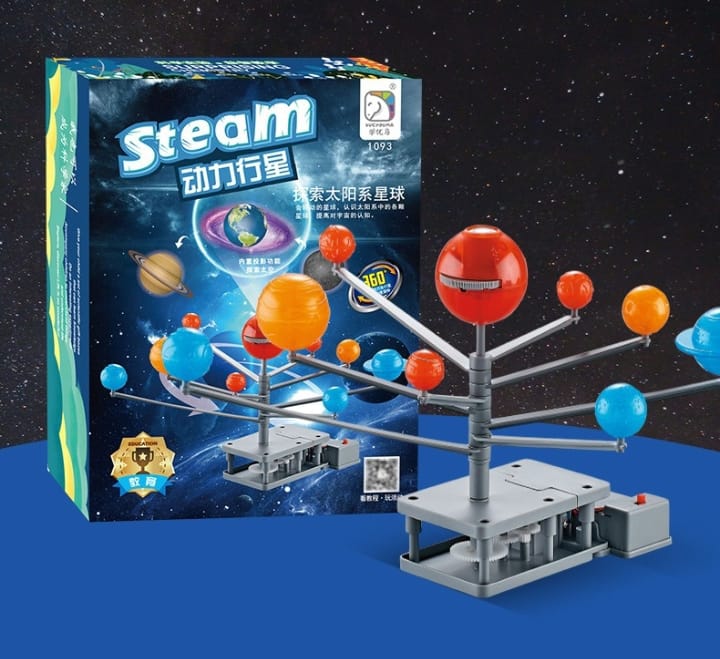 Eight Major Planets Learning Device Solar System Electric Astronomy Teaching Aid