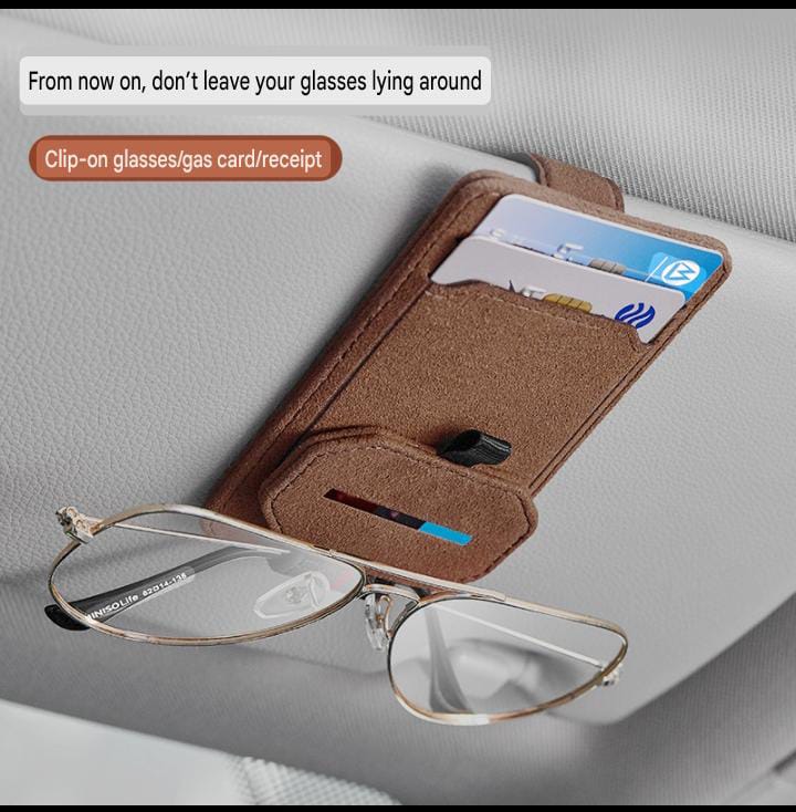 Car Sun Visor Glasses Clip