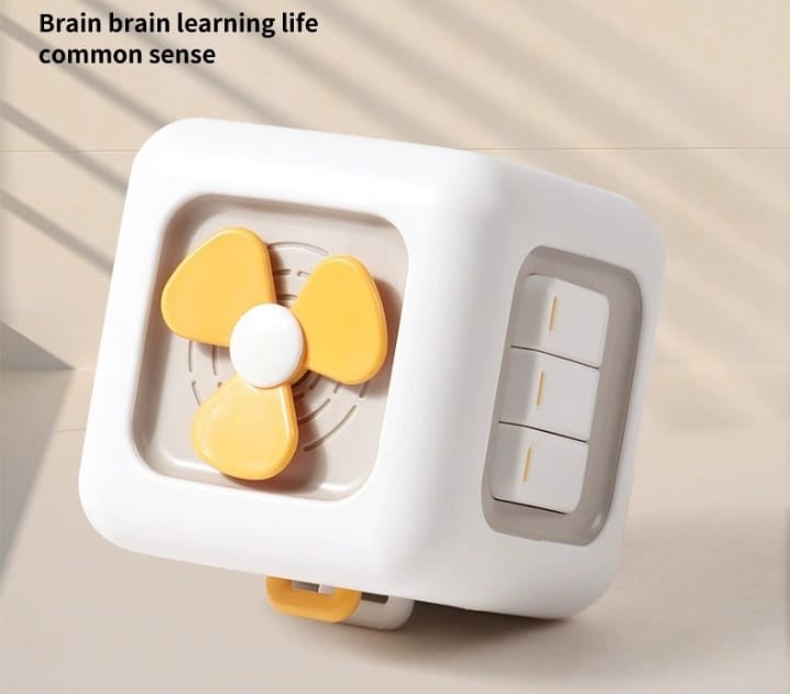 Children's Cubic Rubik's Cube 3D Busy Ball Spinning Enlightenment Baby 1-3 Educational Early Learning Toy for Cross-border