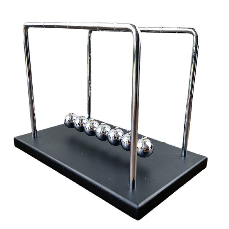 Seven-ball Wooden Balance Balls Billiard Bumping Balls Newton's Cradle Physics Law Demonstration