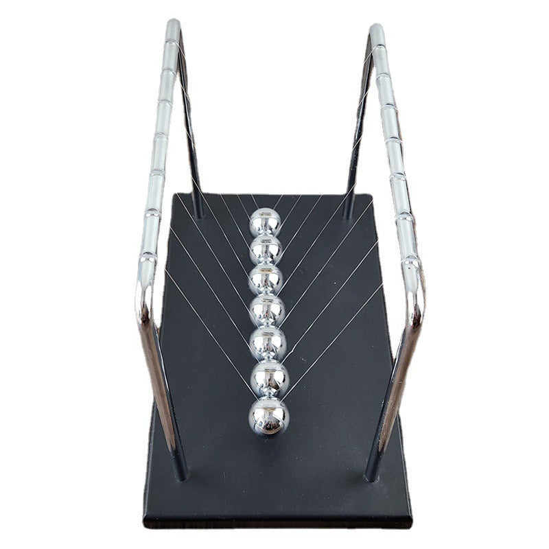 Seven-ball Wooden Balance Balls Billiard Bumping Balls Newton's Cradle Physics Law Demonstration