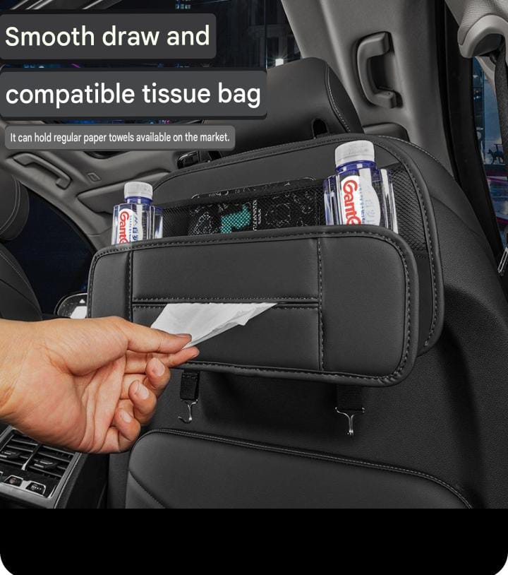 Car Seat Back Storage Bag