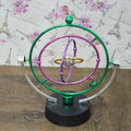 Colorful Celestial Orbit Perpetual Motion Device Magnetic Stepless Swinger Home Rotating Ornament