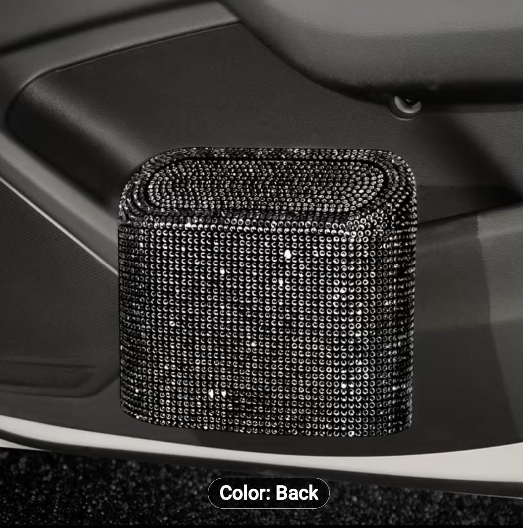 Sparkling Car Trash Can