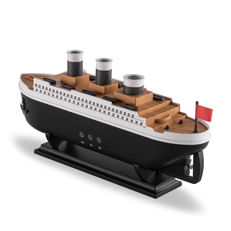 Titanic Ship Humidifier  –  Cool Mist Aromatherapy Diffuser with Night Light