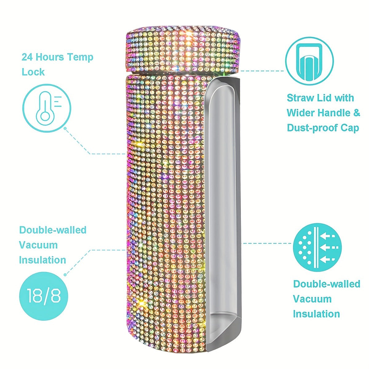 Sparkling Car Thermos
