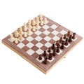 3-in-1 International Chess Wooden 30*30 Foldable Chess International Chess Export Wooden Chess