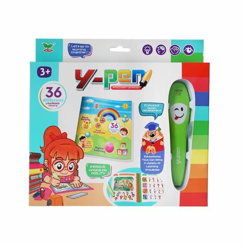 English Reading Pen for Children Early Education Educational Toy Hot Selling Smart Logic Sound English Learning PenEnglish Reading Pen for Children Early Education Educational Toy Hot Selling YPEN Smart Logic Sound English Learning Pen