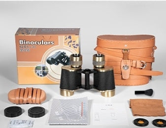 Professional Binoculars Bronze Binoculars 8X30 High-definition Outdoor Binoculars Portable Low-light Night Vision