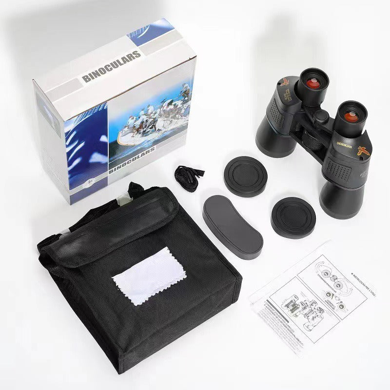 80X80 Binocular Mobile Phone Photography Low-Light Night Vision High Magnification HD Outdoor Binocular