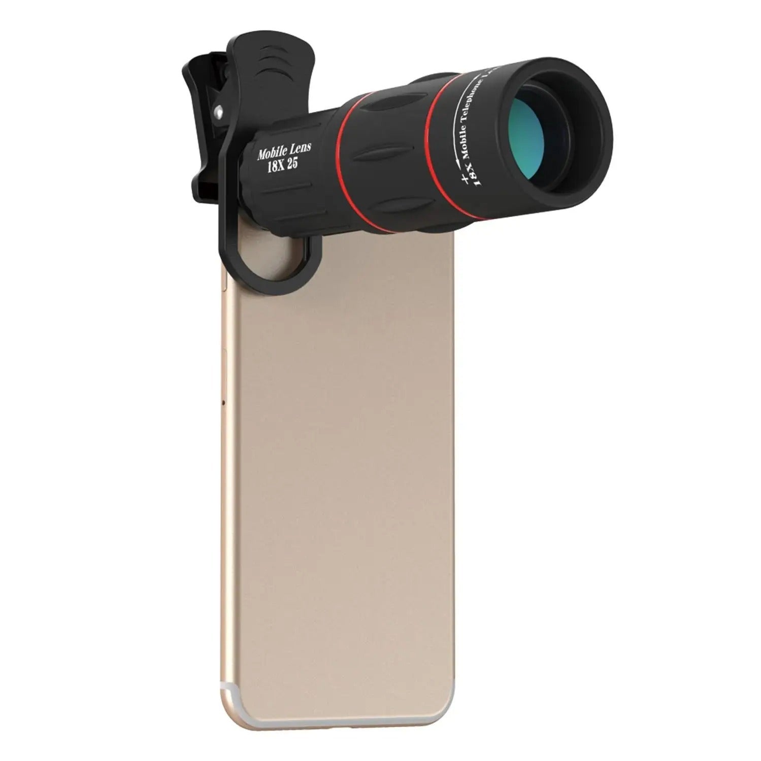Telephoto Mobile Phone Lens 18X25 High-definition High-magnification Monocular Telescope  External Phone Attachment