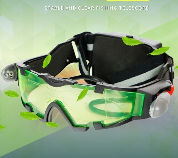 Children's Head-Mounted Night Vision Bulletproof Goggles Windproof and Impact-Resistant Roller Skating Protective Goggles with Lights