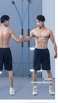 Elastic Bar Fitness Rod Vibration Stick Shaking Training Exercise Full Body Fat Burning Equipment for Home Use