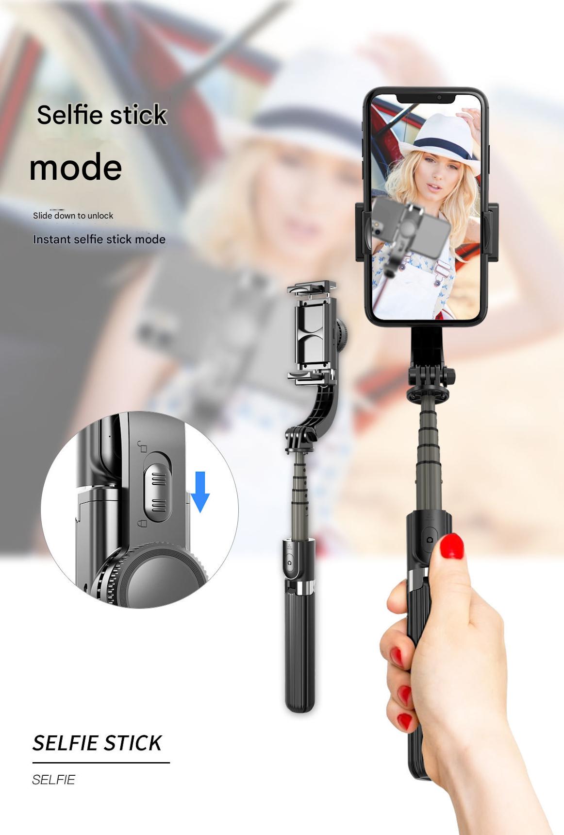 Mobile Phone Stabilizer Anti-Shake Handheld Tripod Selfie Stick Vertical Shooting Stable Shooting