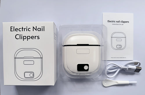 Automatic Electric Nail Clipper with Integrated Grinder