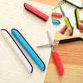 Safety Cute Pen Scissors Portable Mini Cutter Knife