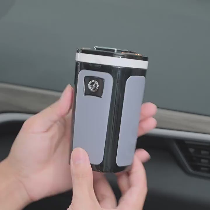 2 - in - 1 Car Ash Tray with Integrated Electric Lighter