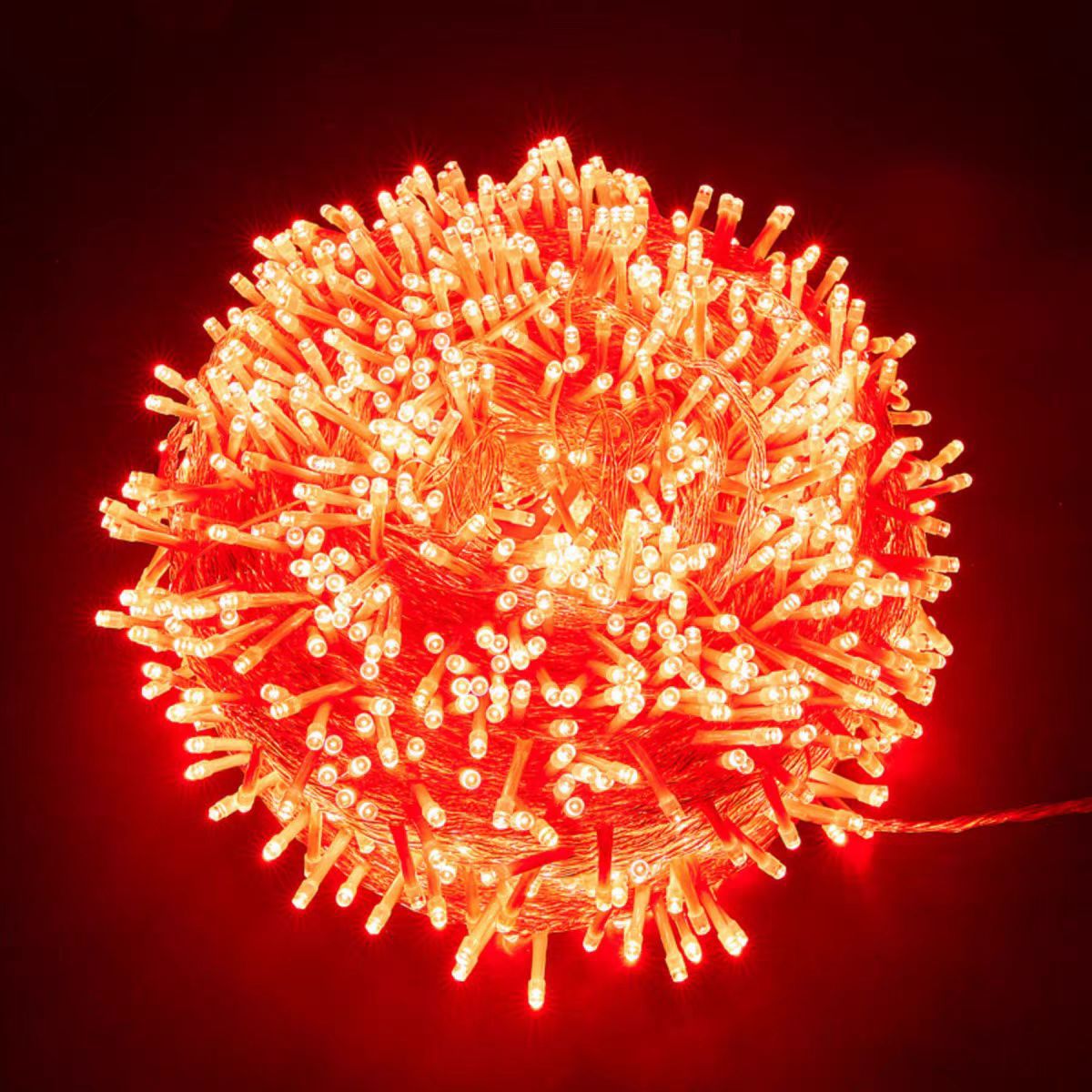 LED Fairy String Lights Red,  30m–100m