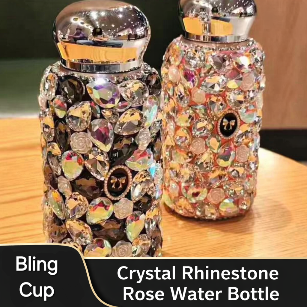 Bling Cup- Bling Rhinestone Cup for Lady Daily Use and Home Decoration and Good Gift