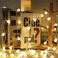 LED Fairy Ball String Lights Warm Color,  10m–100m