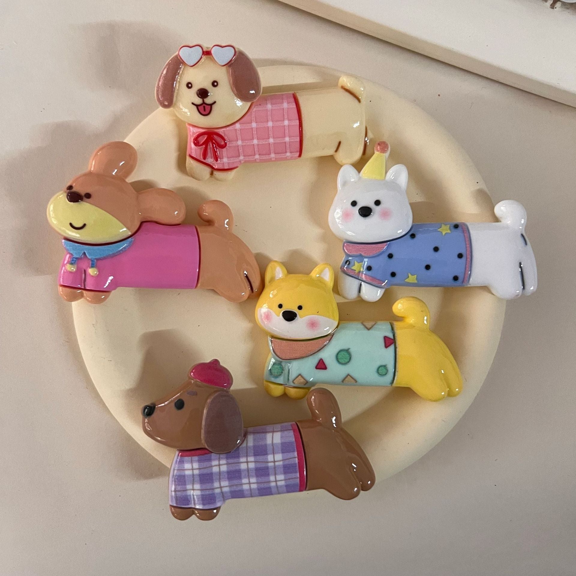 Fridge Magnet Cute Dog Home Decoration