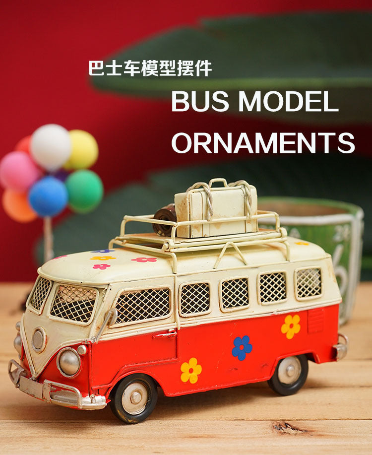Bus Model Ornament & Money Bank