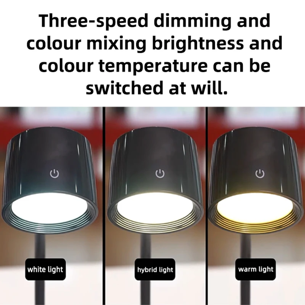 4 - in - 1 Smart Bluetooth Audio Wireless Charging Desk Lamp