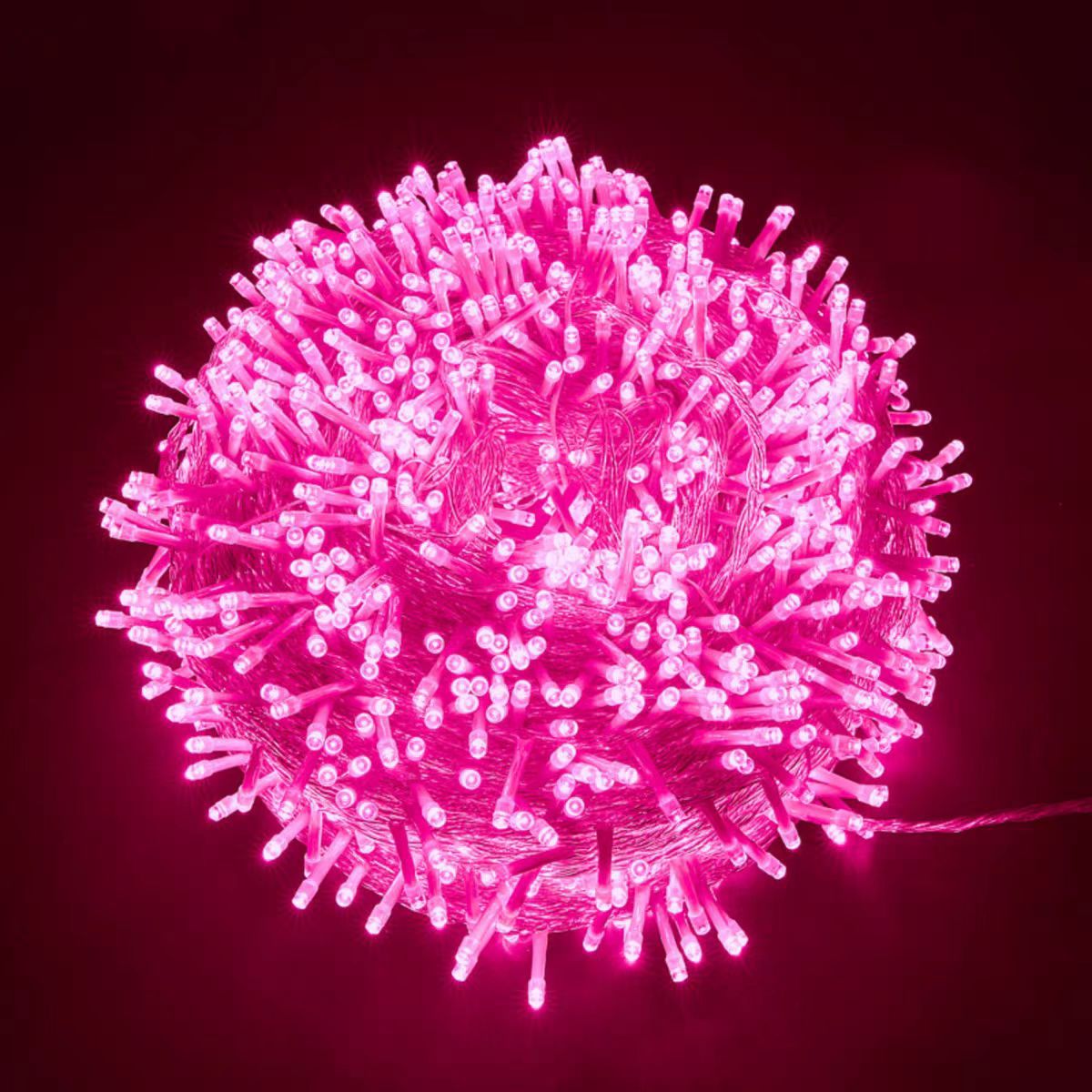 LED Fairy String Lights Pink,  30m–100m