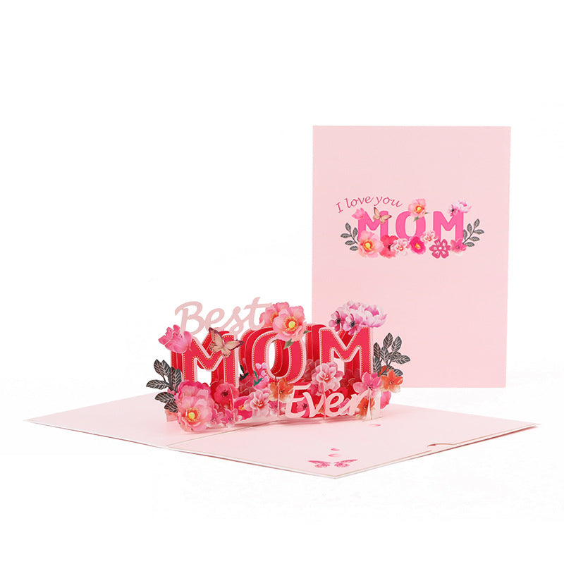 Greeting Cards Mom Gift 3D Pop Card