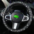 Bling Rhinestone Steering Wheel Cover – Luxury Sparkly Car Accessory