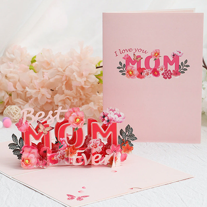 Greeting Cards Mom Gift 3D Pop Card