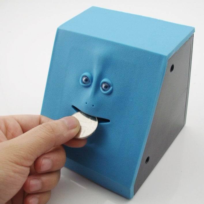 Automatic Money-Eating Piggy Bank