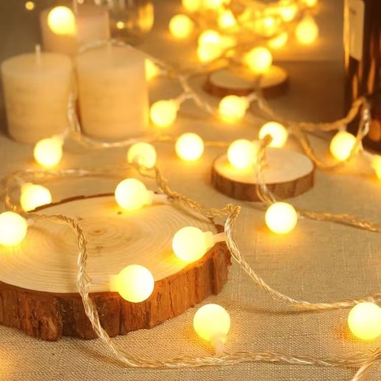 LED Fairy Ball String Lights Warm Color,  10m–100m