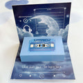 Greeting Card Record 3D Pop Card