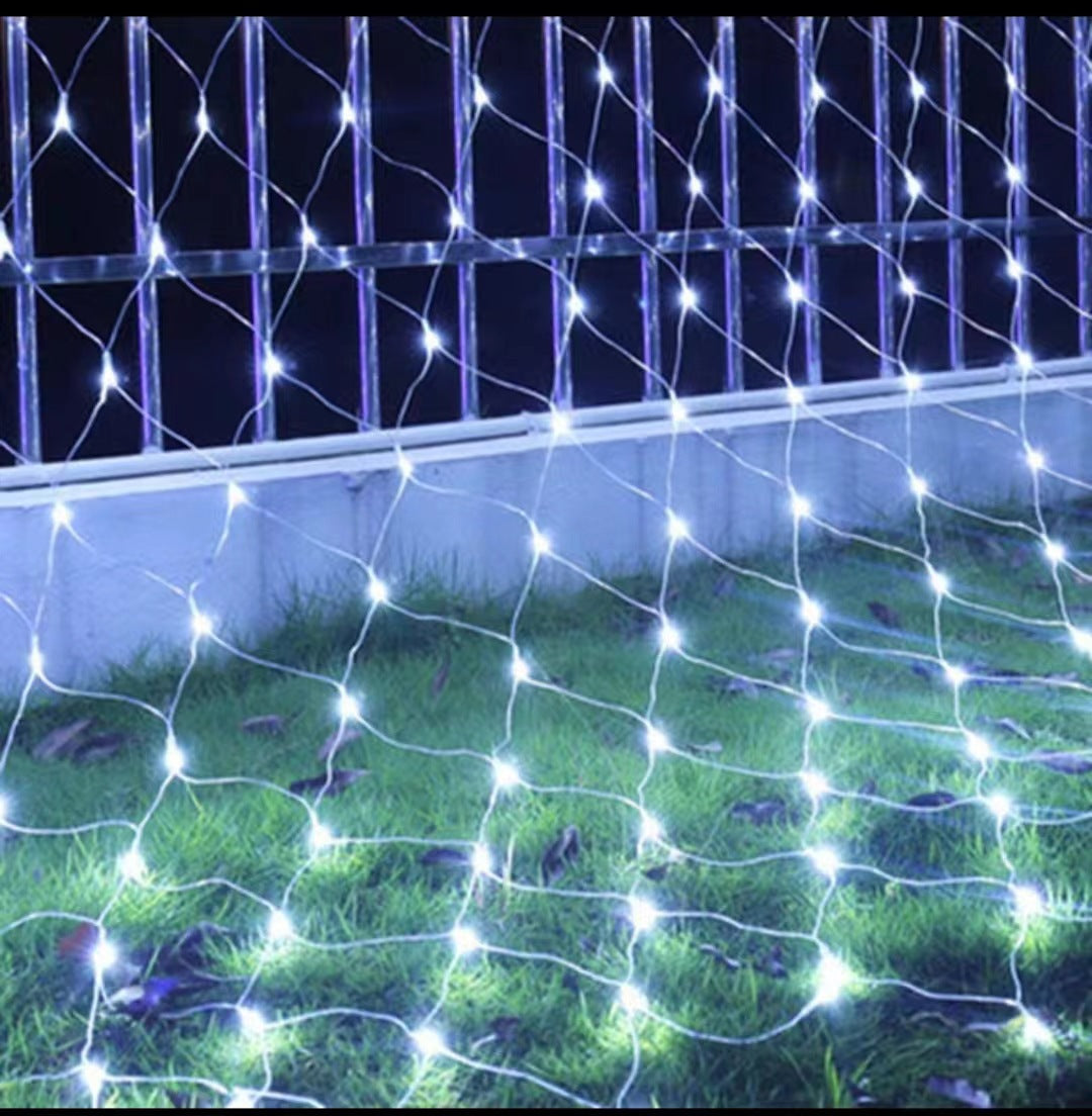 LED Fairy Net Lights 1.5 * 1.5m White Color