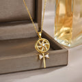 Necklace Windmill Rotating